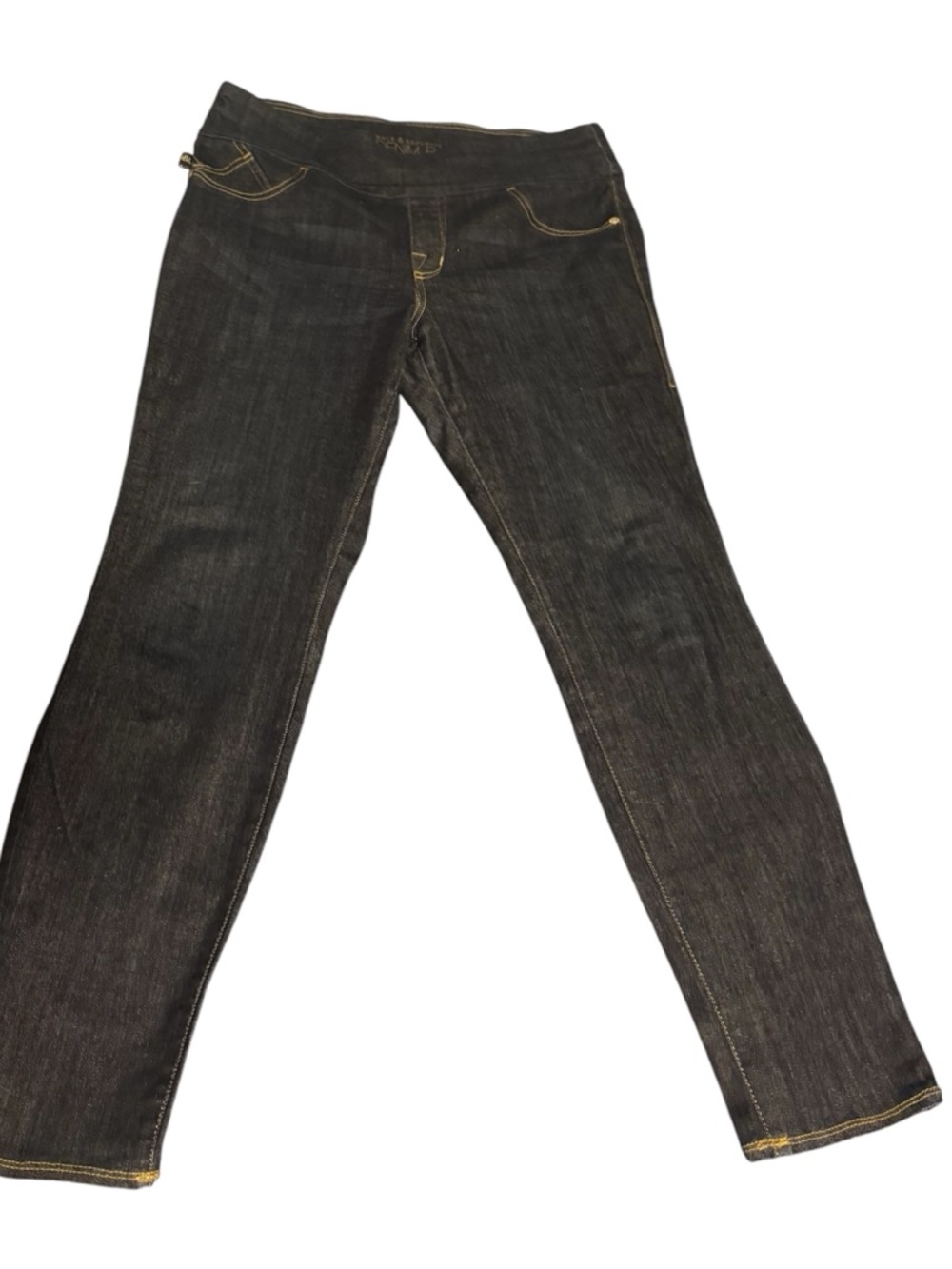 Rock & Republic Denim RX Fever Pull On Skinny Jeans in Dark Blue